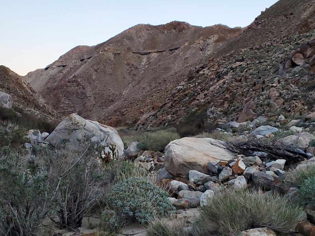 DT-034-2022-03-08.Back down in Carizzo Gorge